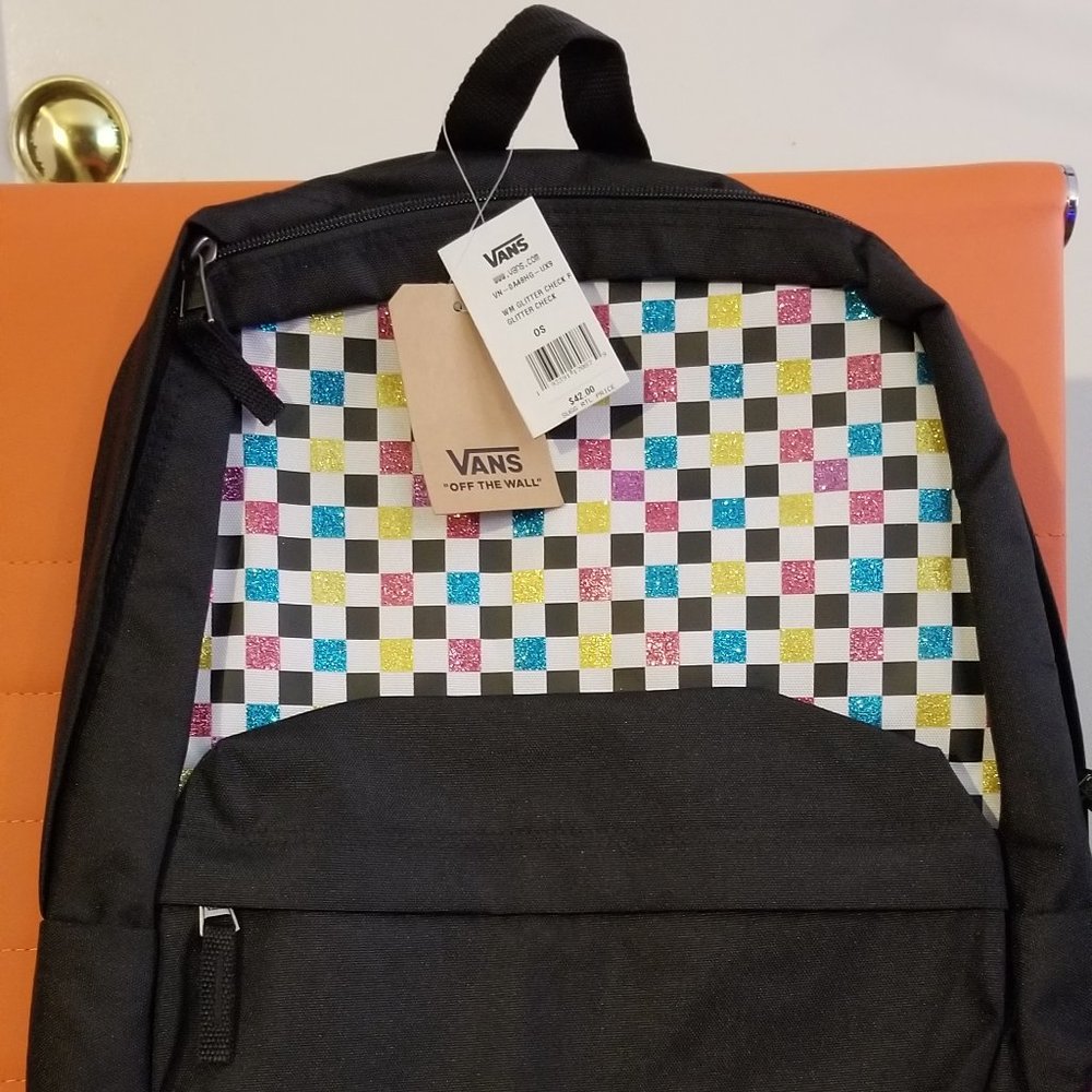 Vans Glitter Check Realm Vans Bag